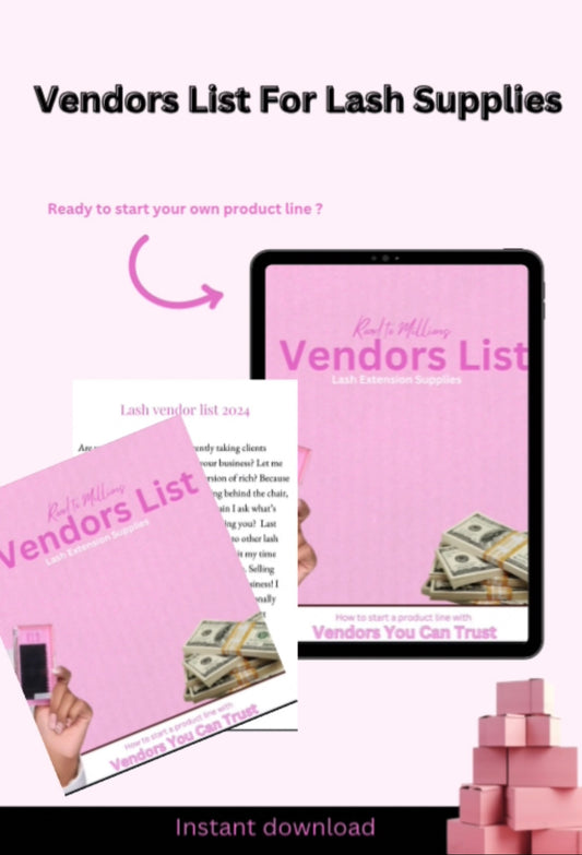 Vendors Book