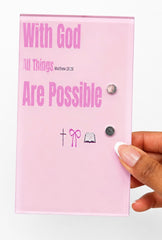 Matthew 19:26 lash tile